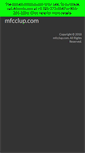 Mobile Screenshot of mfcclup.com